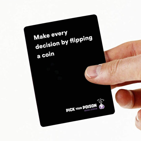 PICK YOUR POISON Party Game - FAMILY Expansion - 100 New Cards for All Ages, Fun Parties & Game Night