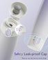 5 12 Portable Bottle Warmer for Breastmilk: Baby Milk Warmer with Smart Touch LED Temperature Control | Food-Grade