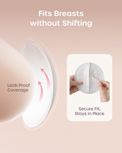 200 4 Nuliie PCS Disposable Nursing Pads, Ideal for First-Time Buyers to Find Perfect Match, Materials Trial (Viscose