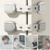 Generic (3 Pack) 3 (Pack 1)) Child Safety Strap Locks Baby Locks for Cabinets and Drawers, Toilet, Fridge & More.