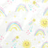 Lush Decor 32" 16", Sunshine Rainbow Soft & Plush Changing Pad Cover, x Yellow