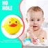 6-12 12-18 6PCS 1-3 Bath Toys Toddler No Hole Bath Tub Toys for Baby Months Toys Months Animal Floating Bathtub Toys