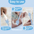 YENLNI 2 Pack Diaper Cream Spatula with Hygienic Travel Case, Butt Spatula Baby with Suction Base, Baby Butt Paste