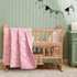 43x60 Inches, FLXXIE Down Alternative Oversized Toddler Comforter, Lightweight, Machine Washable and Warm Baby Crib