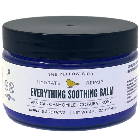 Yellow Bird Natural Soothing Foot & Body Balm, Organic Itch Relief Cream, Baby Diaper Balm