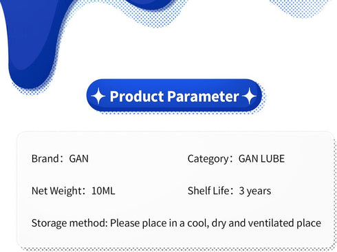 Set (V2 V3 10mL CuberShop GAN Lube Bundle & Lube), Big Speed Cubing Lubricant Bundle, GAN Professional Lubrication