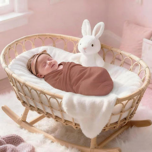 3 Pack 47x47 Inch Muslin Swaddle Blankets for Baby Boy - Large Receiving Blankets Neutral, Soft Breathable Cotton