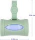 Ubbi On-the-Go Diaper Bag Dispenser for Travel, Retractable Must Have for Newborns, Baby Accessory (Sage Green)