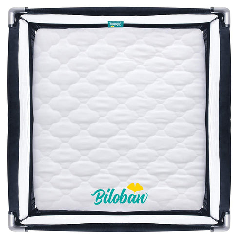 Room2 Playard Mattress Cover -for Square Play Yard, Perfect for New / TotBloc Portable Playard, Waterproof, Ultra Soft