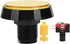 60mm Arcade Buttons: Big Round Plane Game Console Button with LED Lights, High Sensitivity Push Button for Arcade