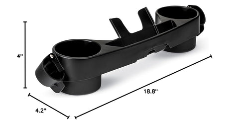 Britax Parent Tray for Strollers - Classic Black