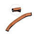 Universal Stroller Handlebar Cover, PU Leather Armrest Sleeve for Baby Strollers, Brown