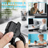 Amarlozn 3D 5 1 Fidget Slider for Kids Adults, Fidget Ring Cliker, Plastic in EDC Fidget Spinner Desk for Stress