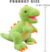 Cute Dinosaur Stuffed Animals Plush Toys, 9.84 Inch Tyrannosaurus Plushies, Great Birthday Gifts for Kids