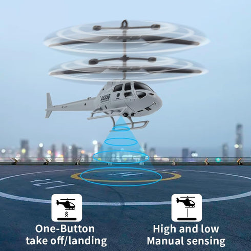 Generic Girls,2 Pack 2 6-8 Remote Control Helicopter for Kids Boys Military Toys Attack Helicopter,Army Style Model RC