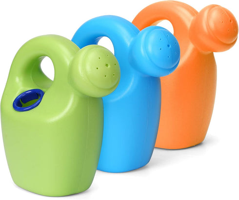 Kids Watering Can Set - 3 Pack ABS Plastic Watering Can for Beach Sand Toys or Garden Play Time for Boys and Girls