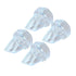 Greabuy 4pcs Silicone Duckbill Valves Rubber for Breast Accessories Maximize Milk Breast Pumps
