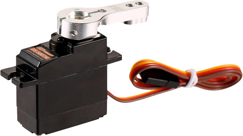 DSPOWER 21G 25T 1/18 1/16 1/14 Mini Servo Micro Servo with Arm,Digital Servo Full Metal Gear for RC Crawler Car,Truck