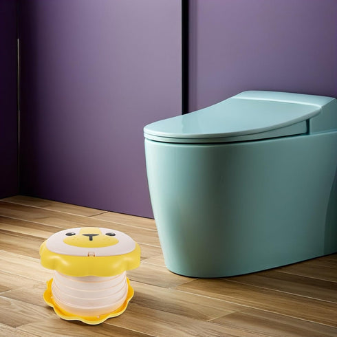 HONITANO Foldable Portable Potty Chair, Travel Toilet Seat for Boys, Lightweight Foldable Potty for Camping and Car