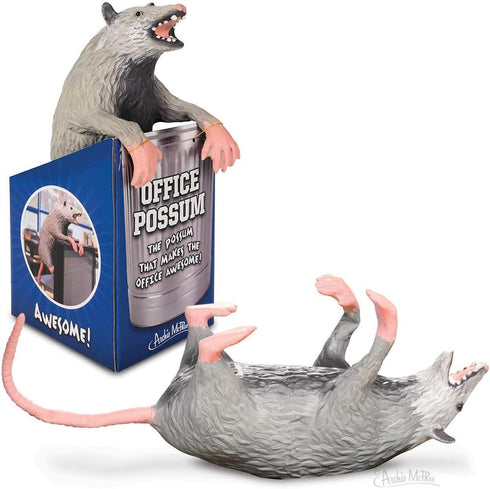 Archie McPhee 12923 Office Possum - 15 Inch Plush