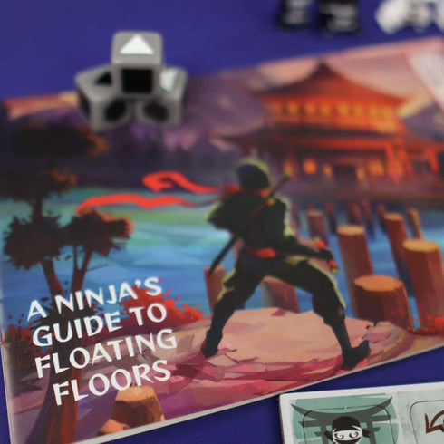 CardLords Floating Floors - A 3D Tactical Game of Balance & Cunning for 2-4 Players, Ages 12+