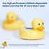 Baby Bath Thermometer, Bath Temperature Duck Toy for Newborns, Infant Bath Essentials, Water Temperature Gauge