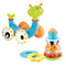 Yookidoo Musical Crawl 'N' Go Snail Toy with Stacker - Promotes Baby's