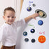 magdum 22 Solar System Fridge Magnets for Kids - - Realistic Space Magnets for Toddlers - Real Refrigerator Magnets