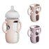 2 Pack Silicone Sleeves with Easy-Grip Handle for Avent Natural Glass Bottles,