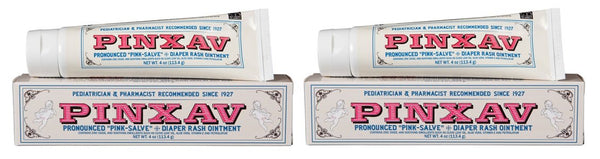 PINXAV Diaper Rash Ointment, 4 oz (Pack of 2)