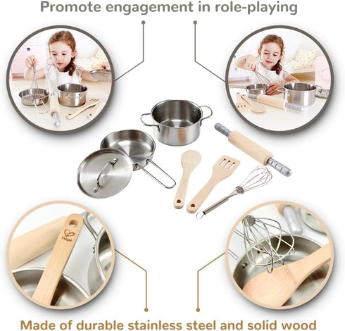 Set Playset Hape Playfully Delicious - Chef's Cooking