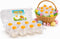 Namre' Namre Squishy Ball Splat Eggs (8-Pack) Clear Egg Yolk Stress Relief Toys