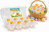 Namre' Namre Squishy Ball Splat Eggs (8-Pack) Clear Egg Yolk Stress Relief Toys