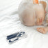 Set Trimming Pinching Kisangel Fingernail Scissors and Nail Clipper for Newborns, Blue Manicure Grooming Kit