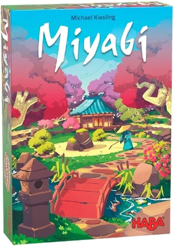 HABA Miyabi - Multi-layered Tile Placement Japanese Garden Game for 2-4 Players Ages 8 and Up