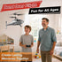 2 24 DEERC Remote Control Helicopter for Kids and Adults, RC Shark Helicopter with Altitude Hold, One Key