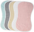 Girls,5 Pack MUKIN Baby Muslin Burp Cloths and Burping Cloth,Soft Absorbent for Boys Cotton Newborn Burp Bibs face