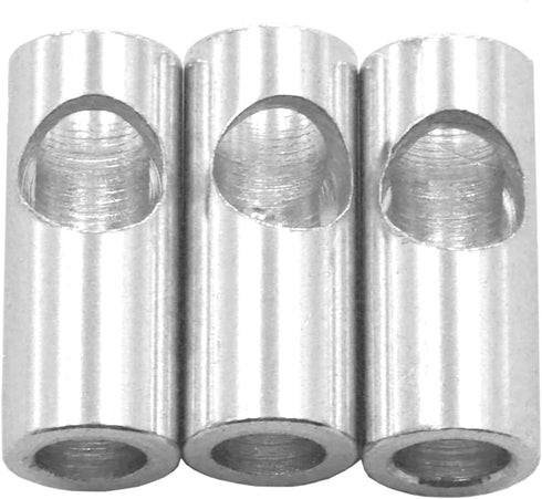 3Pack ShareGoo Metal 3.17mm to 5mm Shaft Adapter, Change-Over Motor Axle Sleeve for Hobbywing HSP 540 550