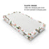Hunting Wild Duck Boho Floral Baby Changing Pad Cover for Boy Girl, 32''x16'' Unisex Fitted Diaper Sheets