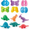 VConejo Color Dough Toys Accessories Set for Kids 2-4-8 Years, Dinosaurs World Creations Tools