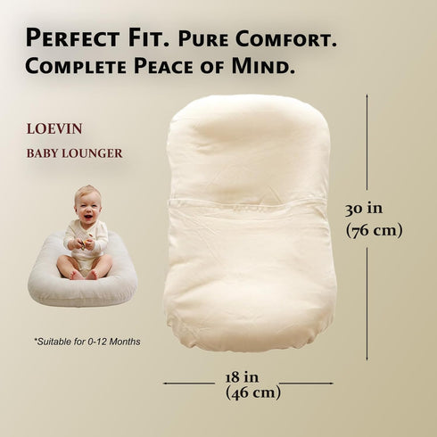 Tummy Surface,0 0-12 Baby Lounger Play Mat,Baby Lounger for Newborn Time for Babies in Flat Angle Newborn Loungers