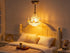 LUOZZY Mini LED Chandelier for Dollhouses - Dollhouse Lighting