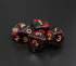 DND Dice Set 7Pcs - Red Mix Black Nebula Dice for Dungeons and Dragons RPG
