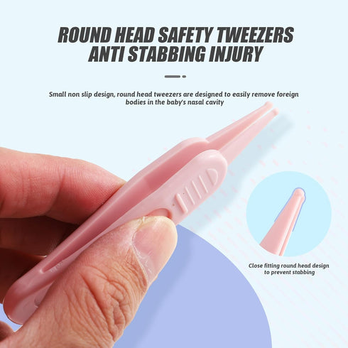 BAZEITFLOW Trimmer Set Manicure Kit with Nail Clippers and Safety Scissors for Non-Slip Nail and Tweezers Grooming
