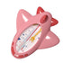 Cute Pink Airplane Baby Bath Thermometer for Safe Infant Baths