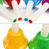 Tosnail 8 Note Metal Hand Bells - Colorful Musical Percussion Toy Instruments for Kids, Children