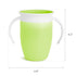 6 360 7 2 Pack, Munchkin Sippy Cup for Month Old and Up, Spill Proof Miracle Toddler Cups with Transition Handles