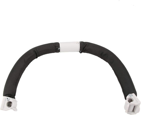 Baby Stroller Bumper Bar, Armrest Handle, Crossbar Accessories for Baby Carriage (Black)