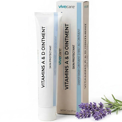 ViveCare A&D Ointment - Skin Protectant & Healing Lotion for Baby, Adult,
