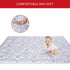 50" 50" 50x50 Inches Baby Play Mat X Playpen Mat Fit for Hiaksedt and Orian Baby Playpen, One-Piece Crawling Mat Non